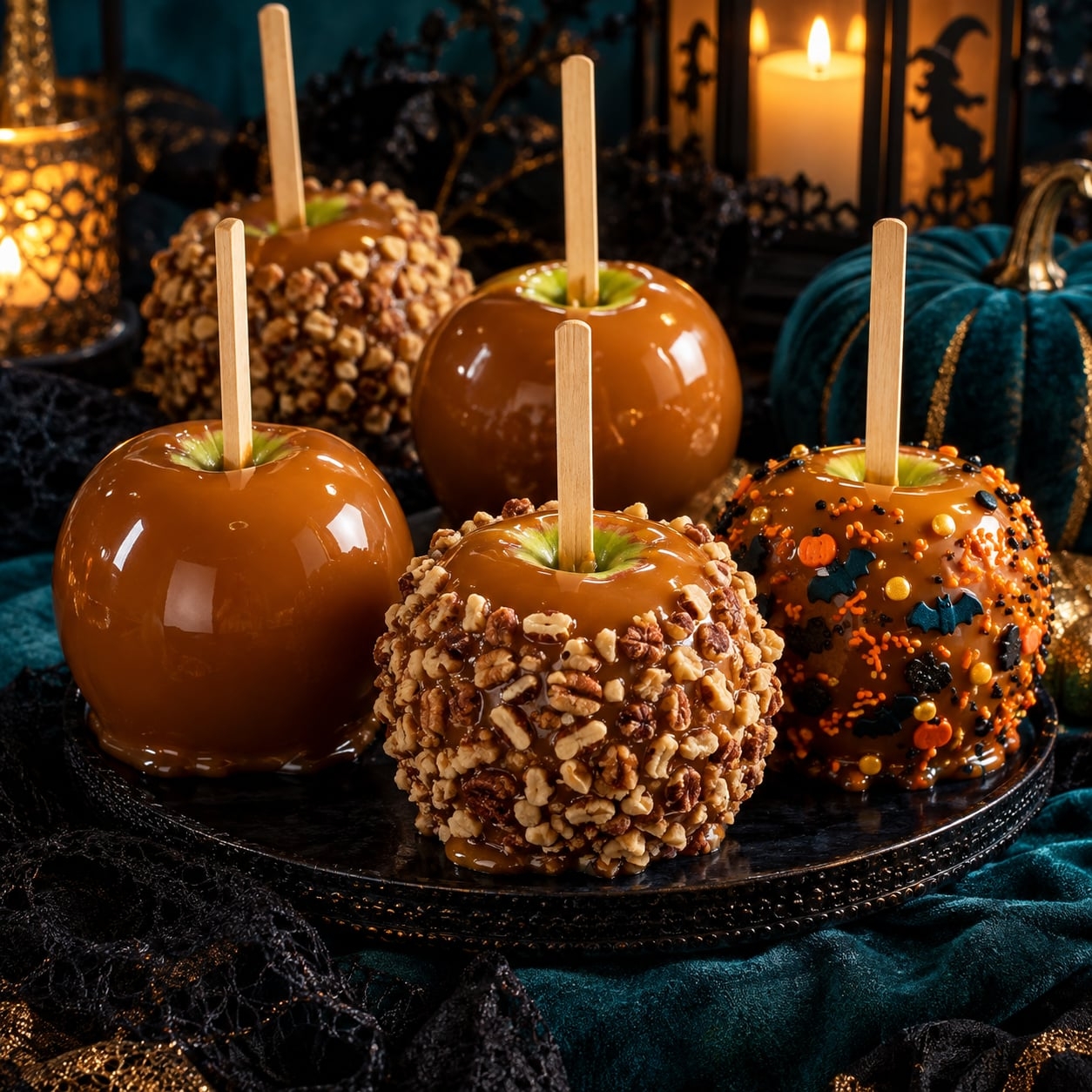 Cursed Carmel Apples